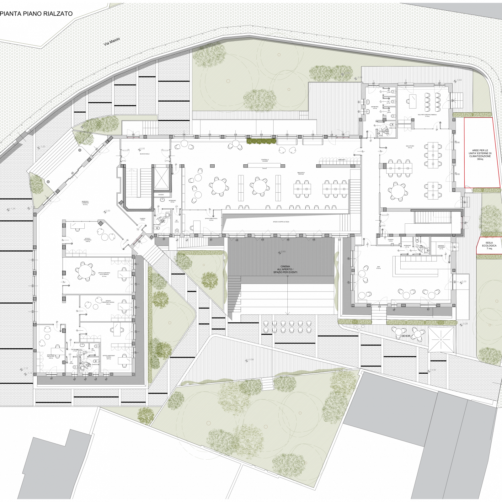 PIANEZZA HUB_PIANTE_parcheggi-5.11_PHF-PFTE-AR -P00-11_01